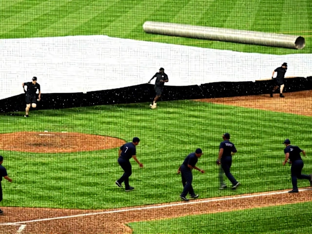 Rockies-Diamondbacks Game Delayed by Denver Storms
